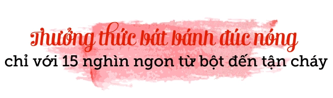 Trời lạnh đi ăn ngay bánh đúc nóng 15 nghìn ở trung tự ngon từ bột đến tận cháy
