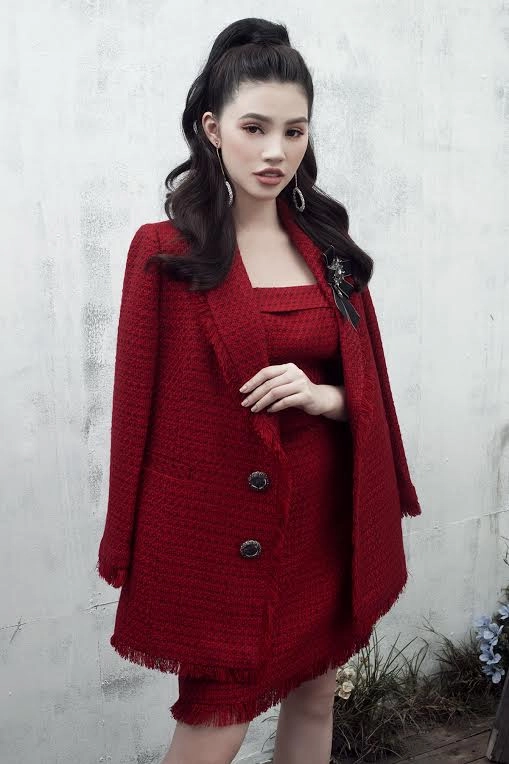 Trời se lạnh mặc gì để vừa sang lại giữ ấm cho cơ thể tốt như hoa hậu jolie nguyễn