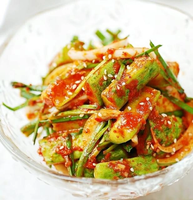 Tự làm kim chi dưa chuột giòn giòn cay cay cực đơn giản người vụng nhất cũng thành công