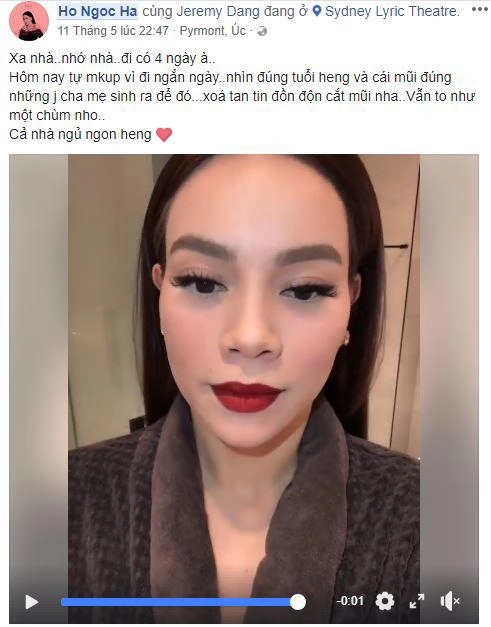 Từ ngày chuyển sang kinh doanh mỹ phẩm nhan sắc hồ ngọc hà cũng đổi khác vì điều này
