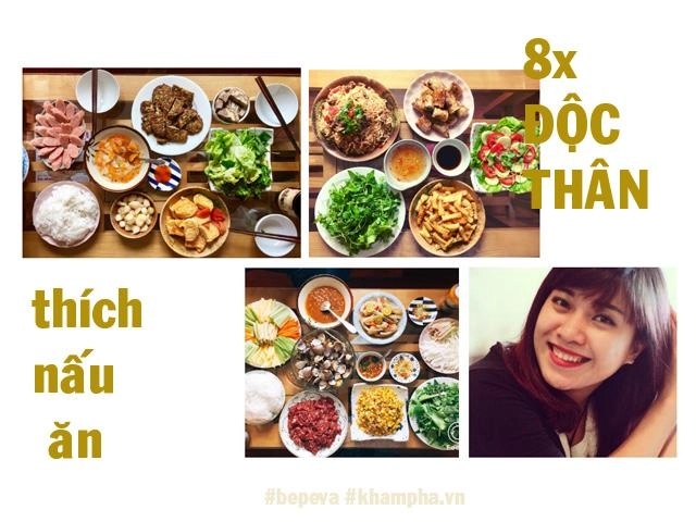 U30 độc thân xinh đẹp tự nhận chỉ mê nấu ăn để thỏa mãn cái miệng hư