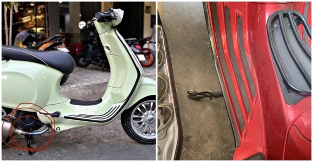 Vespa bị nhiều chị em phản ánh làm hư trang phục khiến khổ chủ ngậm ngùi xót xa