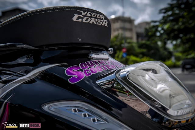 Vespa độ trợ lực cổ hầm hố nâng tầm thẩm mỹ và cải thiện hiệu năng