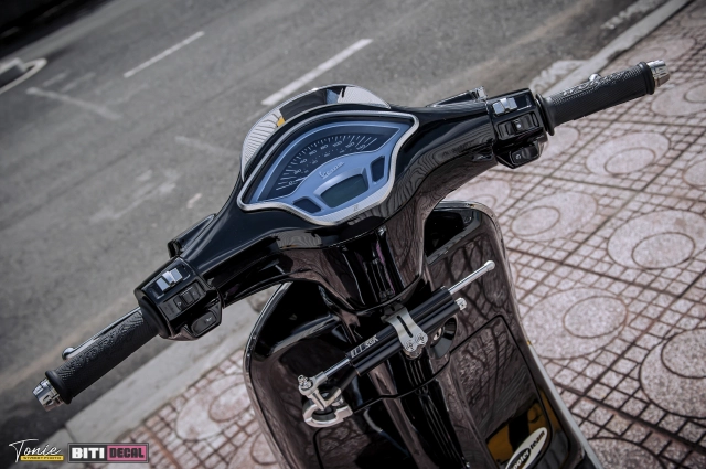 Vespa độ trợ lực cổ hầm hố nâng tầm thẩm mỹ và cải thiện hiệu năng