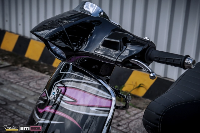 Vespa độ trợ lực cổ hầm hố nâng tầm thẩm mỹ và cải thiện hiệu năng