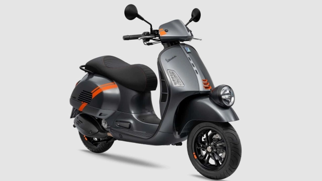Vespa gtv300 travolgente gray - thanh lịch và thể thao hơn với phối màu mới