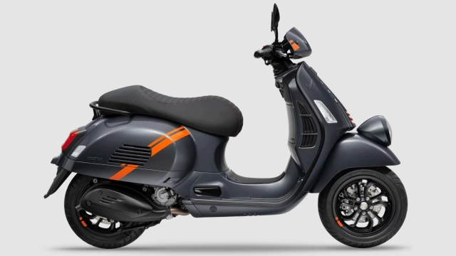 Vespa gtv300 travolgente gray - thanh lịch và thể thao hơn với phối màu mới
