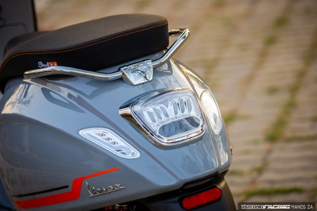 Vespa sprint cường hóa lực thắng bằng dòng heo xuất hiện trong motogp