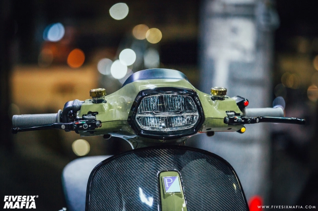 Vespa sprint lột xác khi học hỏi theo phong cách sporty của sh ý