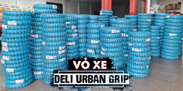 Vỏ deli urban grip chỉ từ 405k nhưng sở hữu chất lượng tuyệt vời vận hành êm ái