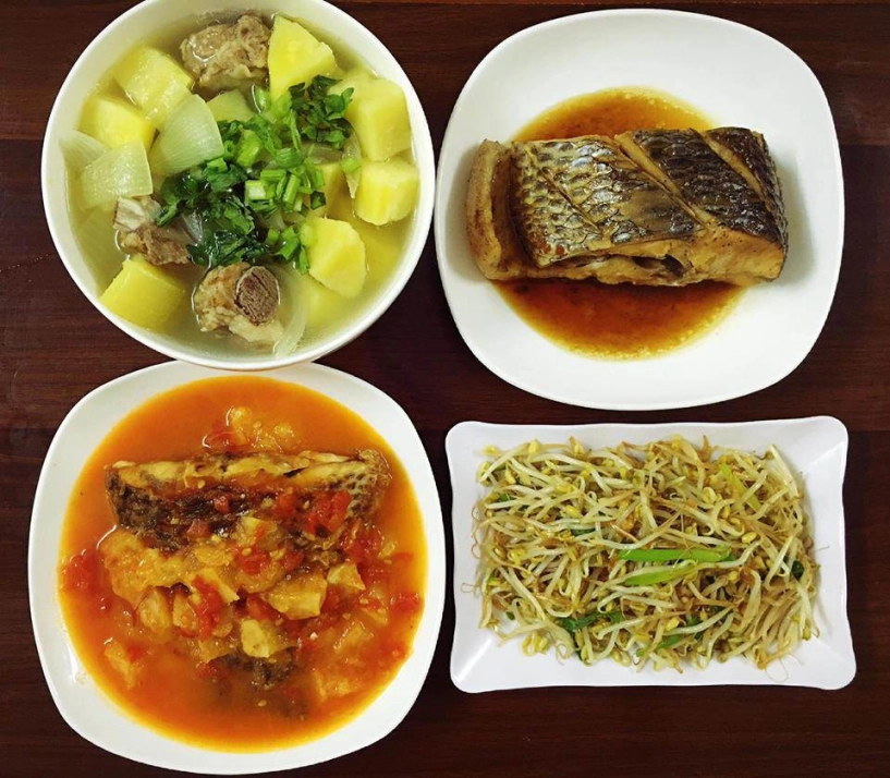 Vợ kỹ tính ghét nấu ăn qua loa chồng thích thú khen cơm nhà là số 1