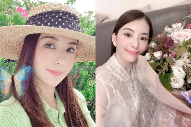 Vợ trẻ kém 22 tuổi của tứ đại thiên vương u45 da không nhăn không lộ lỗ chân lông nhờ tẩy trang độc đáo