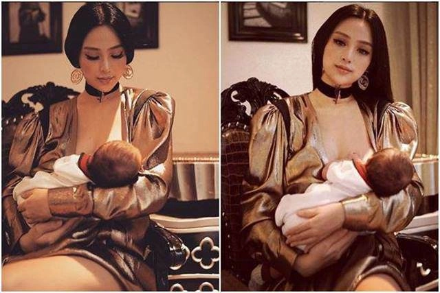 Vòng 1 khủng nay còn đâu huyền baby lộ ngực xập xệ và nguyên nhân khiến mẹ bỉm đồng cảm