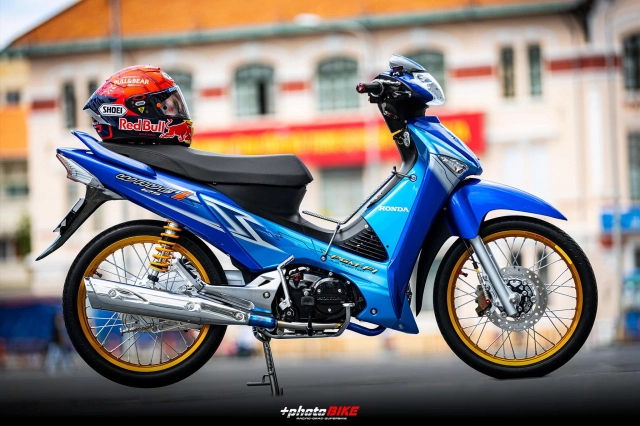 Wave 125i dọn full đồ xịn khoe dáng cực cháy giữa sài gòn