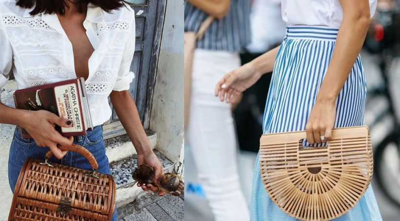Xuất hiện chiếc túi anh em với túi cói khiến các cô gái say như điếu đổ