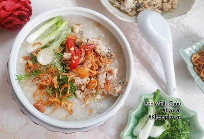 Xuýt xoa 4 món cháo nóng hổi thơm ngon lại dễ nấu cho bữa sáng
