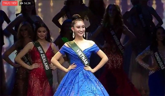 Á hậu hà thu lọt top 16 nhưng bất ngờ trượt top 8 hoa hậu trái đất 2017