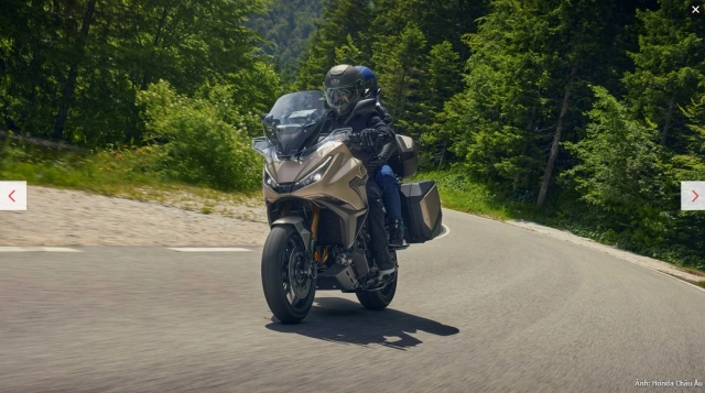 Bật mí honda nt1100 2025 tỏa sáng với thiết kế mới abs khi vào cua và khung gầm showa bán chủ động