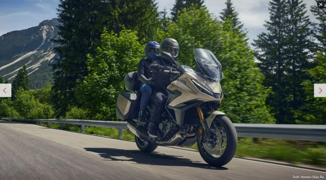 Bật mí honda nt1100 2025 tỏa sáng với thiết kế mới abs khi vào cua và khung gầm showa bán chủ động