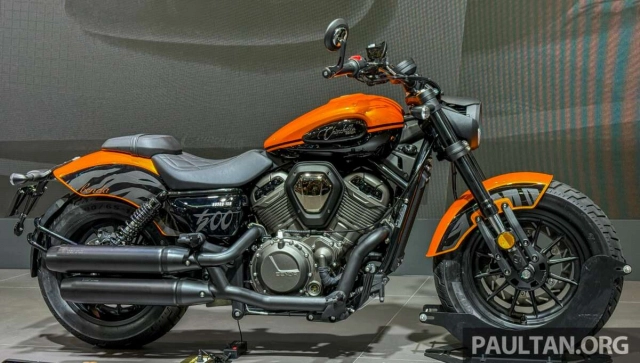 Benda chinchilla 500 2024 ra mắt ngoại trừ logo thì ăn đứt honda rebel 500 về mọi mặt