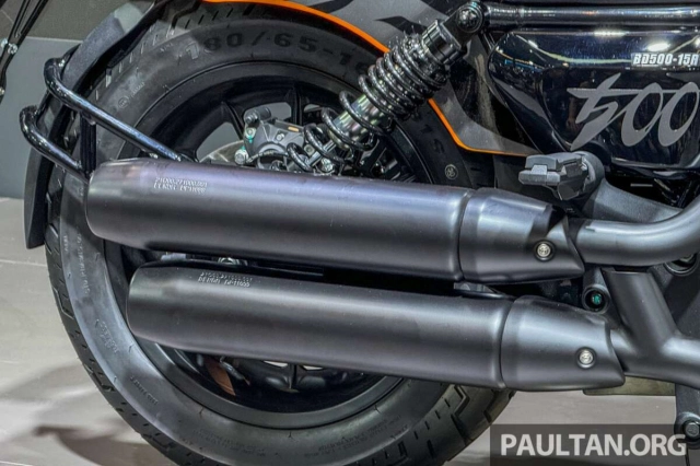 Benda chinchilla 500 2024 ra mắt ngoại trừ logo thì ăn đứt honda rebel 500 về mọi mặt