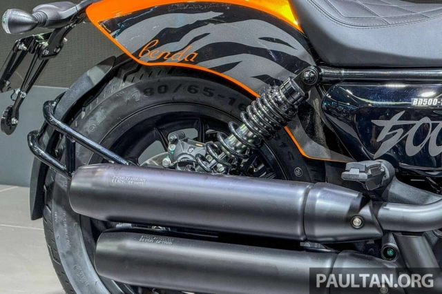 Benda chinchilla 500 2024 ra mắt ngoại trừ logo thì ăn đứt honda rebel 500 về mọi mặt