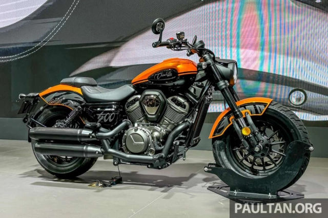 Benda chinchilla 500 2024 ra mắt ngoại trừ logo thì ăn đứt honda rebel 500 về mọi mặt