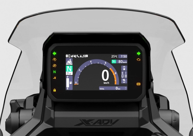 Chi tiết vẻ đẹp xuất thần của honda x-adv 2025 mới chắc chắn ae thích mê