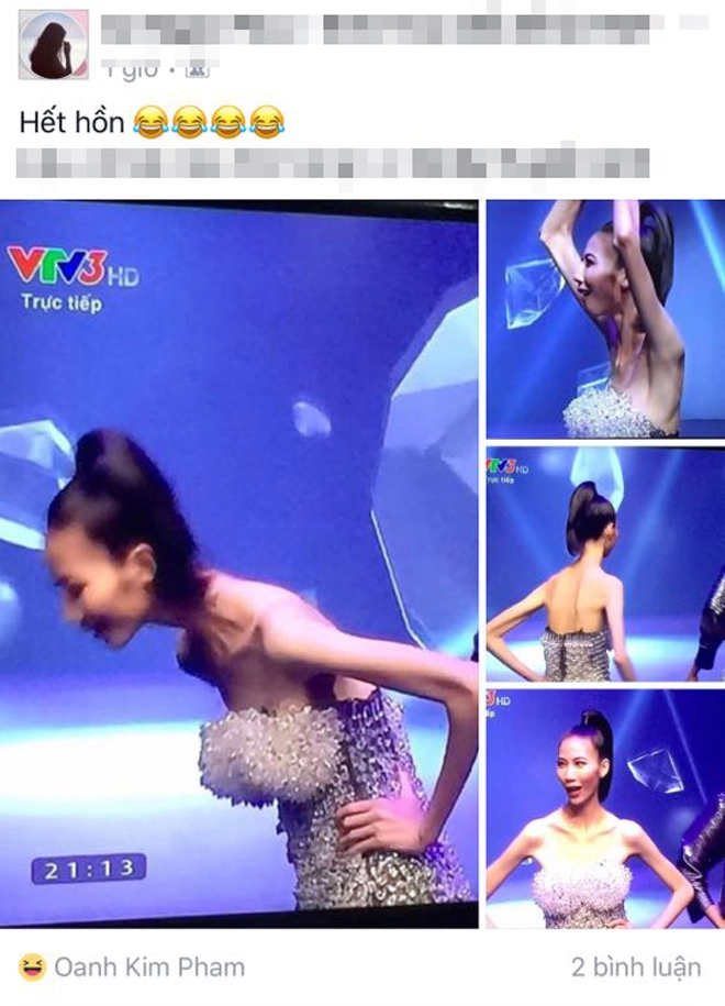 Chung kết next top khán giả ám ảnh sốc nặng vì cao ngân gầy như bộ xương di động