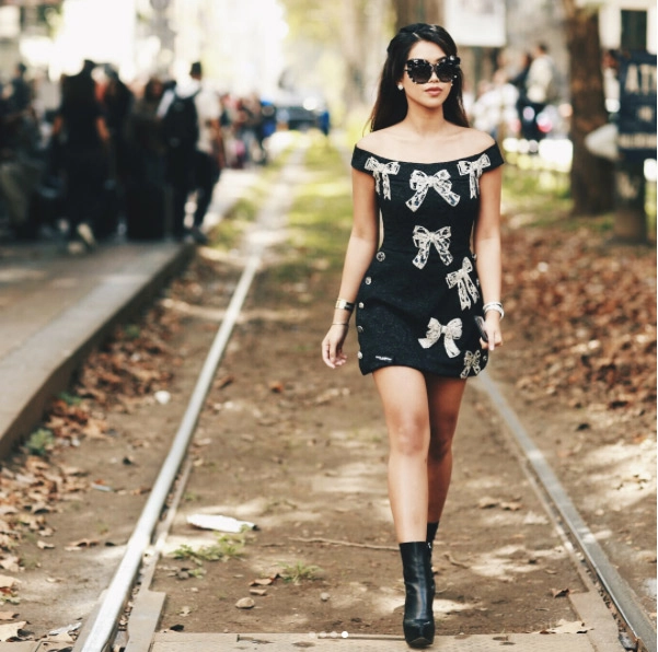 Con gái vua hàng hiệu mới chính là mỹ nữ việt hot nhất tại tuần lễ thời trang xuânhè 2018