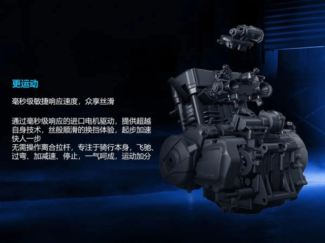 Cyclone rc401 trang bị hệ thống như e-clutch của honda nhưng giá chỉ ngang ngửa sh125i