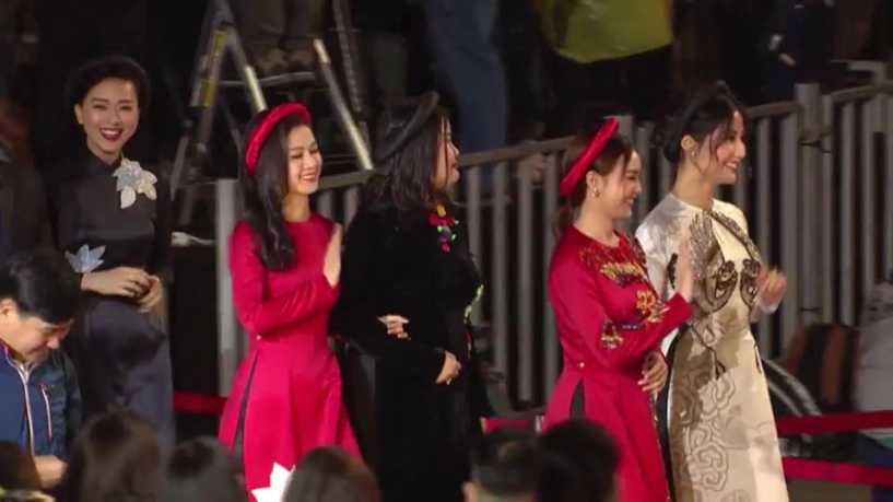 Diện áo dài truyền thống tứ đại mỹ nhân cô ba sài gòn nổi nhất thảm đỏ lhp busan