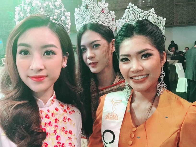 Fan thích thú bàn luận xôn xao khi đỗ mỹ linh đọ sắc với các hoa hậu láng giềng