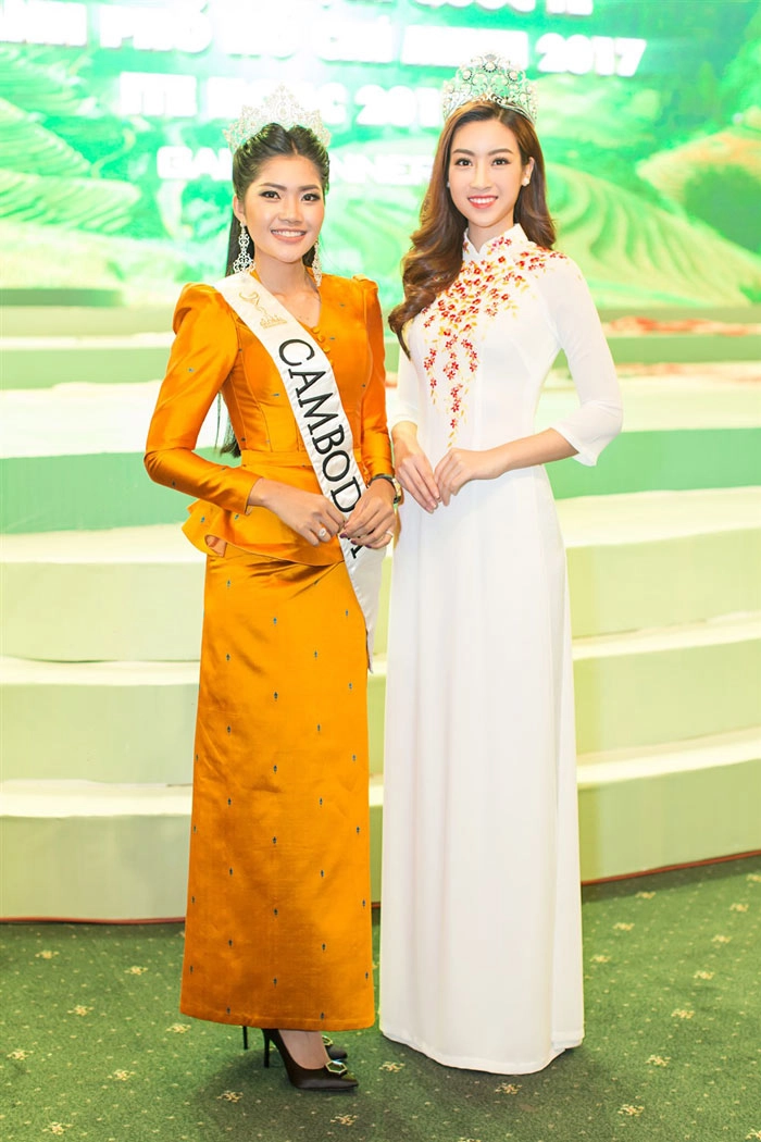 Fan thích thú bàn luận xôn xao khi đỗ mỹ linh đọ sắc với các hoa hậu láng giềng