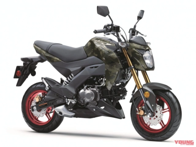 Giá gần 100 triệu kawasaki z125 pro 2025 có đủ sức thu hút ae bằng 3 phối màu mới