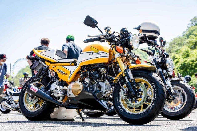 Giới thiệu đến ae một phiên bản biến hình thành cb750f cực đỉnh của honda monkey