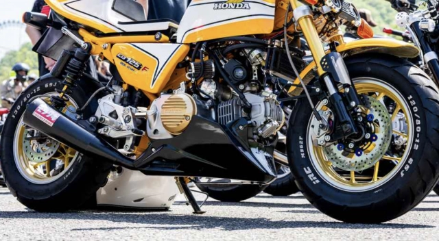 Giới thiệu đến ae một phiên bản biến hình thành cb750f cực đỉnh của honda monkey