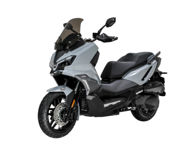 Honda adv 350 đụng phải đối thủ mạnh mới mang tên sym husky adv 300 2025