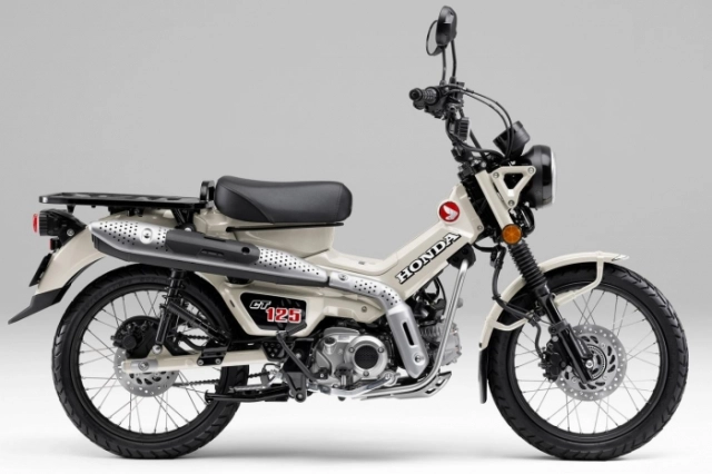Honda ct125 2025 ra mắt làm tôi thích thú với 2 tuỳ chọn màu mới trông khá bụi bặm