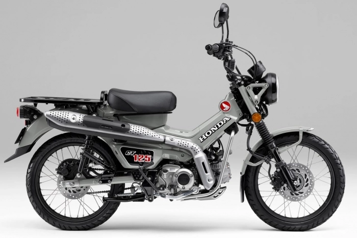 Honda ct125 2025 ra mắt làm tôi thích thú với 2 tuỳ chọn màu mới trông khá bụi bặm