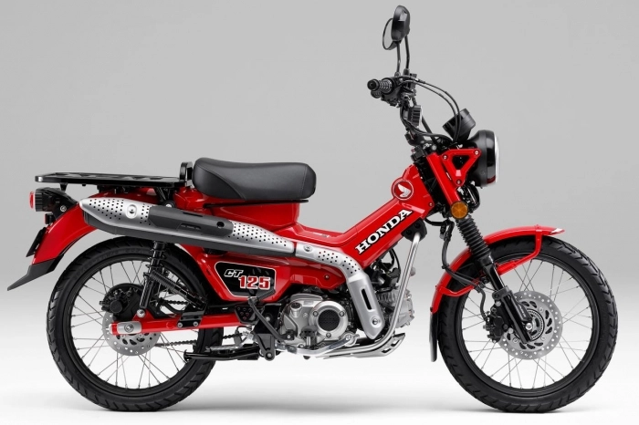 Honda ct125 2025 ra mắt làm tôi thích thú với 2 tuỳ chọn màu mới trông khá bụi bặm