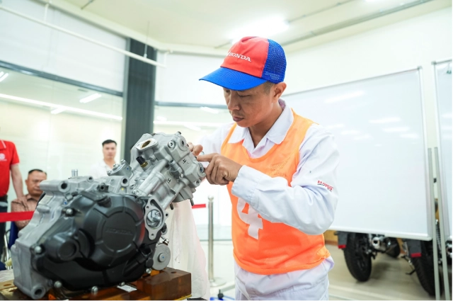 Honda việt nam tổ chức thành công - hội thi nhân viên dịch vụ khách hàng xuất sắc 2024