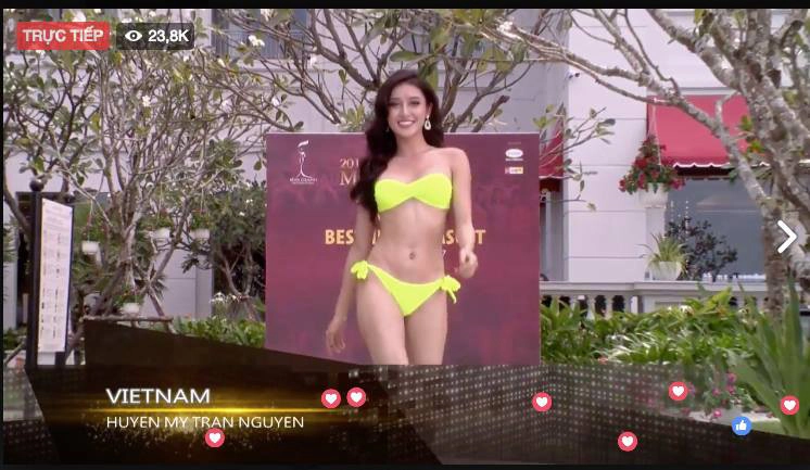 Không cần photoshop body của huyền my vẫn đẹp hoàn hảo