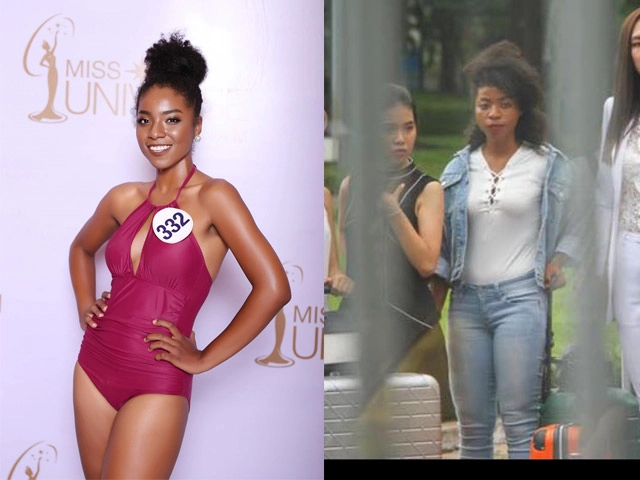 Không có photoshop người đẹp gốc phi lộ thân hình béo mâp tại hoa hậu hoàn vũ