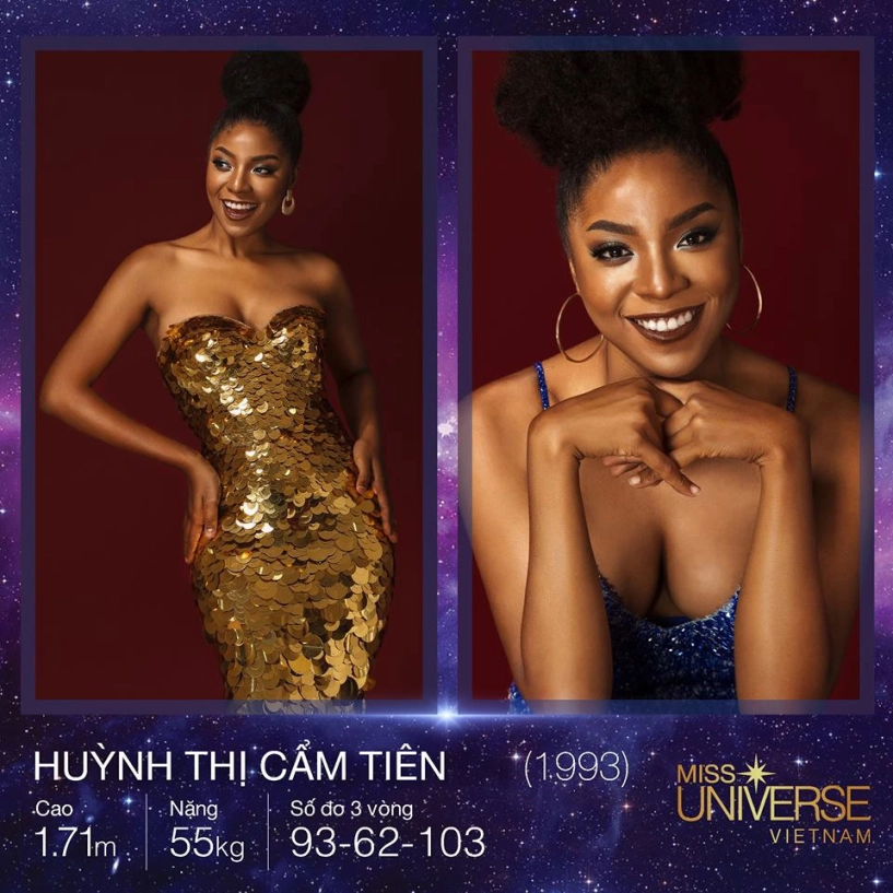 Không có photoshop người đẹp gốc phi lộ thân hình béo mâp tại hoa hậu hoàn vũ