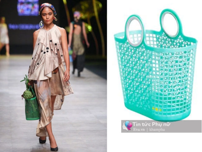 Không ngờ những chiếc giỏ đi chợ của bà của má lại có ngày lên đỉnh thời trang