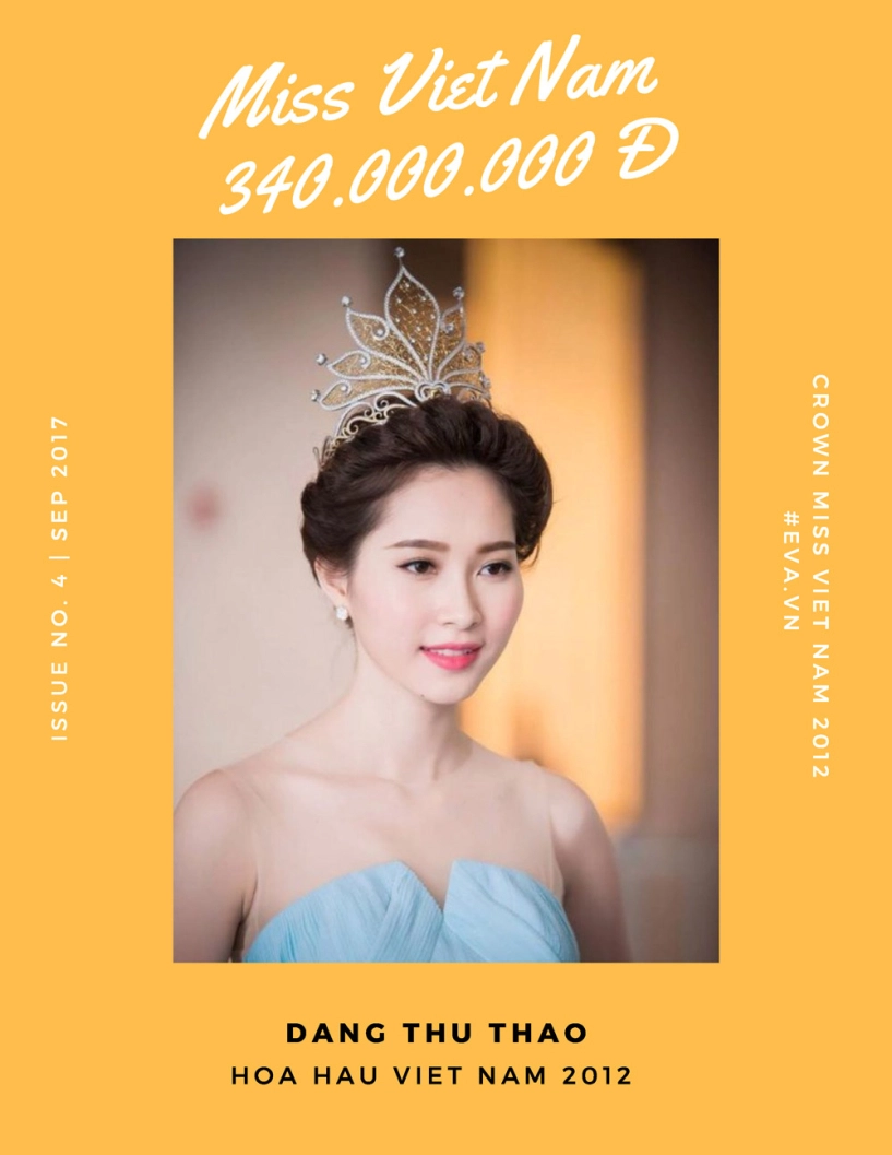 Không ngờ vương miện của các hoa hậu tại việt nam lại có giá khủng khiếp như thế