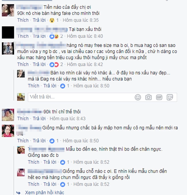 Lên tiêng kêu khô vi mua hang qua mang cô gai nhân phai cai kêt phu phang