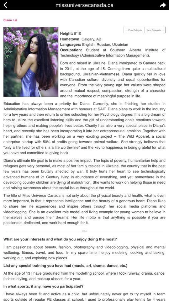 Mỹ nhân 21 tuổi gốc việt làm náo loạn hoa hậu hoàn vũ canada vì quá đẹp