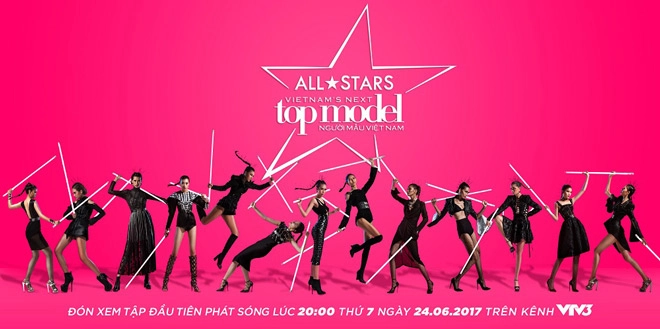 Nếu the face bị chê thê thảm thì poster vntm all stars lại khẳng định được đẳng cấp
